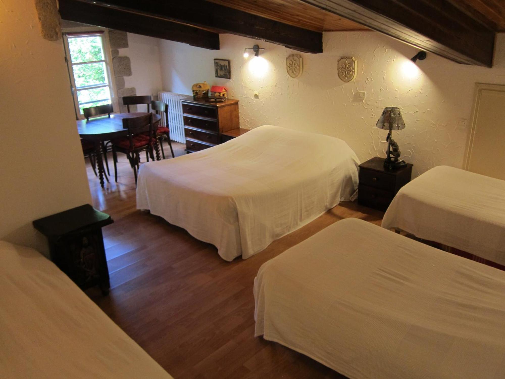 Auberge Des Deux Rivieres Seix Szoba fotó